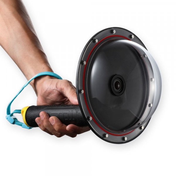 elecguru 15,2 cm Tauchen Dome Port Gehäuse für GoPro Hero 3 + 4 mit wasserdicht kameratasche Unterwasser Fotografie und transparent Objektivschutz-39